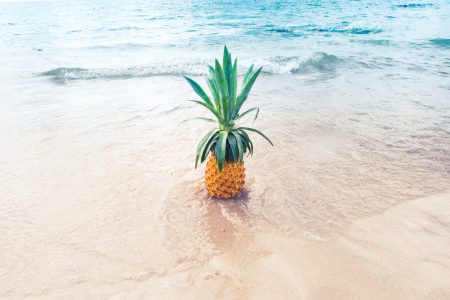 a yellow pineapple to represent content marketing simplified